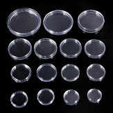 10pcs 18mm to 50mm Boxed Lighthouse Coin Capsules Coin Display Cases